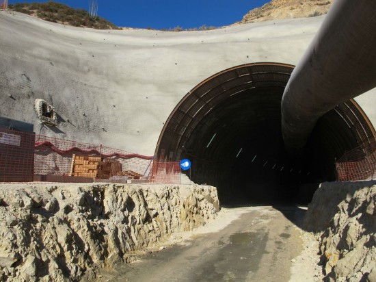 Santo Domingo de la Calzada y Santa Bárbara en el Túnel de Finca Adoc, Alicante Santo Domingo de la Calzada y Santa Bárbara en el Túnel de Finca Adoc, Alicante