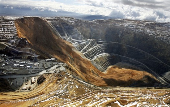 deslizamiento de tierras en la mina de cobre de Bingham Canyon deslizamiento de tierras en la mina de cobre de Bingham Canyon